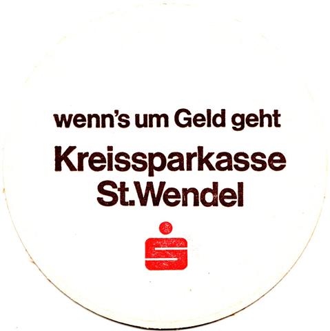 sankt wendel wnd-sl kreissparkasse 2a (rund215-wenn's um-schwarzrot)